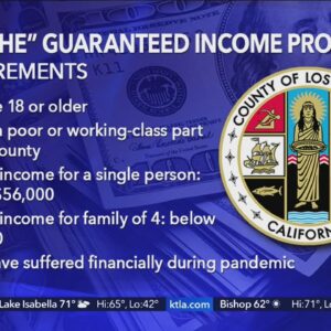 Applications open for L.A. County guaranteed income program