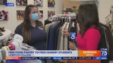 Cerritos College opens free food pantry to feed hungry students (6 a.m.)