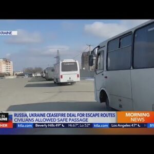 Civilians allowed safe passage amid Russia, Ukraine ceasefire