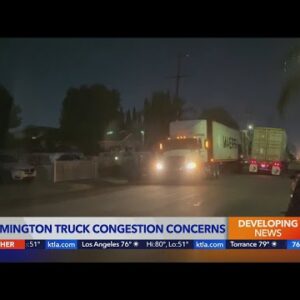 Truck traffic continues despite efforts to ease congestion at local ports
