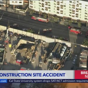 Construction worker killed at Metro extension project in Mid-Wilshire