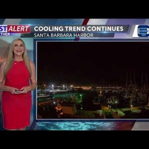Cooling trend continues into Thursday