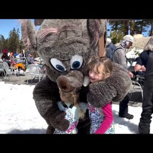 Skiers and snowboarders enjoy sunny days at Mammoth, but more snow is on the way