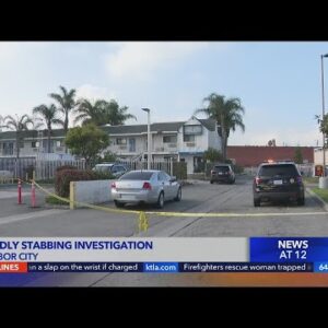 Deadly stabbing investigation underway n Harbor City