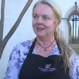 Chef Katie Teall returns home after helping World Central Kitchen feed refugees