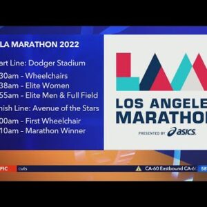 Final preps for L.A. Marathon underway