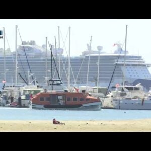 First cruise ship since 2020 visits Santa Barbara