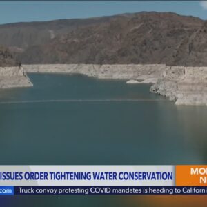 Gov. Newsom issues order tightening water conservation