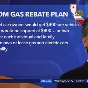Gov. Newsom proposes $400 debit cards for California car owners