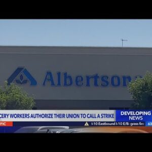Grocery workers may go on strike