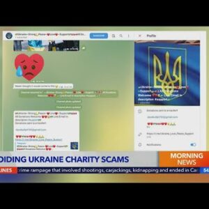 How to avoid Ukraine charity scams and online impersonators