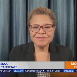 Karen Bass discusses L.A. mayoral campaign