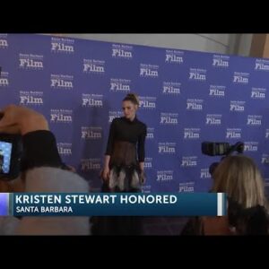 Kristen Stewart wows fans at SBIFF American Riviera Award event