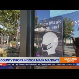 L.A. County drops mask mandate