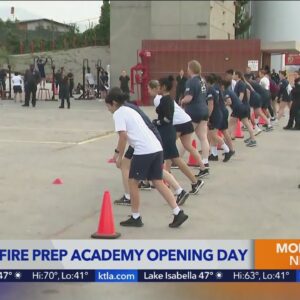 L.A. Fire Department prepping next generation of female firefighters
