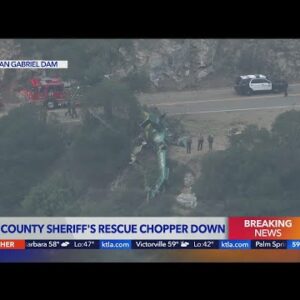 LASD helicopter crashes with 5 deputies aboard