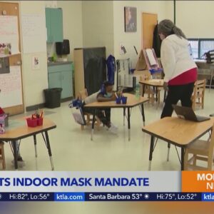 LAUSD lifts indoor mask mandate