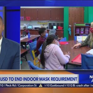 LAUSD to lift indoor mask mandate next week