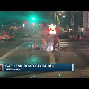 Gas leak fixed along busy Betteravia Rd in Santa Maria, all lanes back open