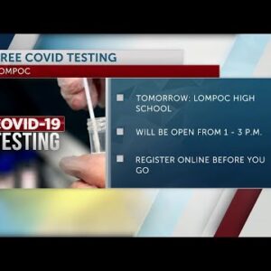 Lompoc Unified School District offers free COVID-19 testing