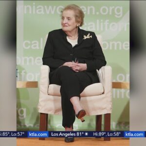 Madeleine Albright, 1st female U.S. secretary of state, dies