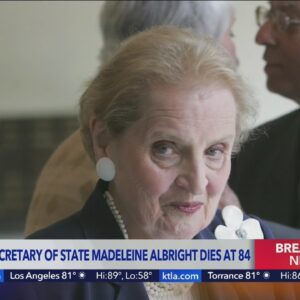 Madeleine Albright dies at 84