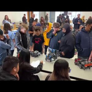Robotics tournament held at Nipomo High School for Lucia Mar School District students
