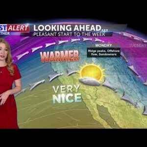 Monday morning forecast March 14th