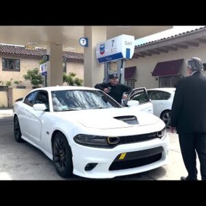 Muscle car owner has a $140-dollar gas fill up