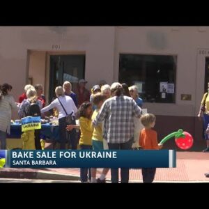 Local Ukrainian residents hold Bake Sale Fundraiser with World Dance for Humanity