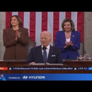 In his 1st State of the Union address, President Biden vows to check Russian aggression, tame U.S. i