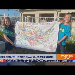 Orange County Girl Scouts hit national cookie sales milestone