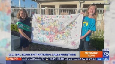 Orange County Girl Scouts hit national cookie sales milestone