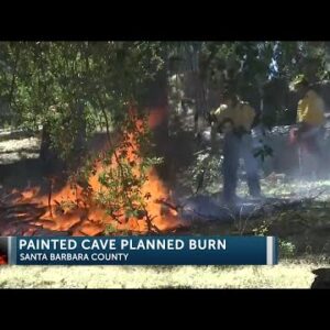 Planned burn at Painted Cave scheduled for Wednesday, Thursday