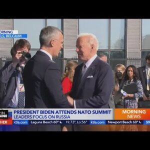 President Biden attends NATO summit