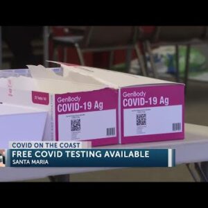 Federal funding for COVID-19 testing ran out, free testing sites to charge in Santa Maria