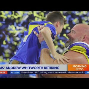 Rams' Andrew Whitworth is retiring after 16 years