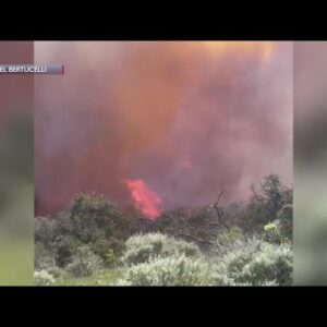 Hollister Fire reaches 50% containment, crews continue to monitor weather conditions