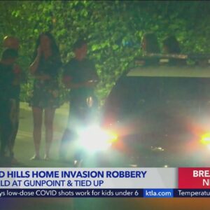 Residents tied up, held at gunpoint in Hollywood Hills home invasion