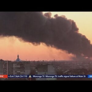 Russian strikes hit Ukrainian capital and outskirts of Lviv
