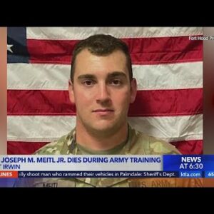 Soldier dies in training at Fort Irwin
