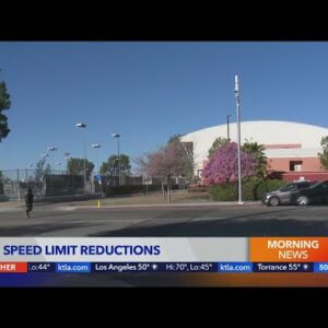 Speed limits on some L.A. streets to be reduced