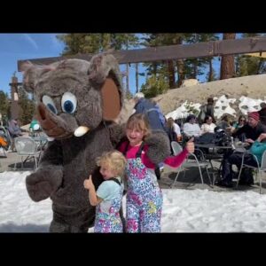 Spring Break skiers and snowboarders flock to Mammoth