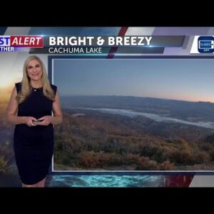 Sunny skies and mild temperatures for this week