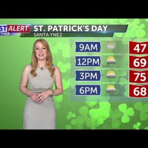 Thursday morning forecast March 17th