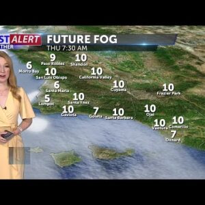 Thursday morning forecast March 24th