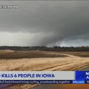 Twister kills 6, hurts 4 in Iowa