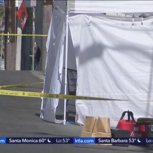 Homicide investigation underway after woman's body found burning in shopping cart in Chinatown