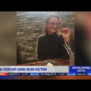 Vigil held for hit-and-run victim