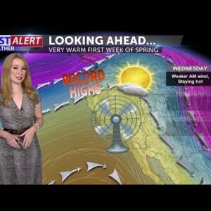 Wednesday morning forecast March 23rd
